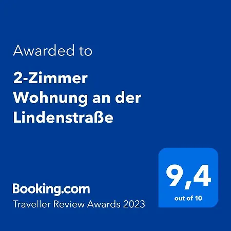 2-zimmer An Der Lindenstrasse Apartment *